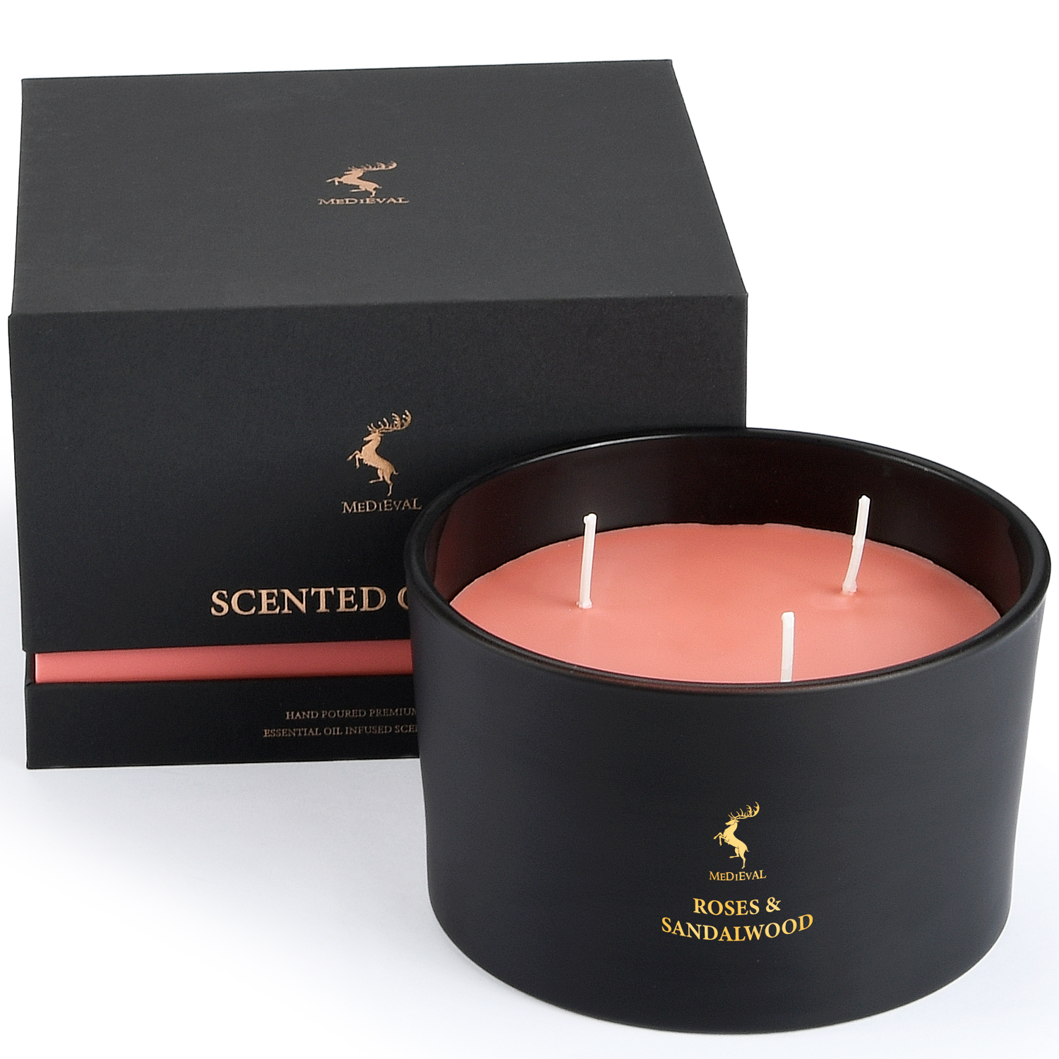 Fragrance Oil Natural Organic Soy Wax Scented Candle with Box