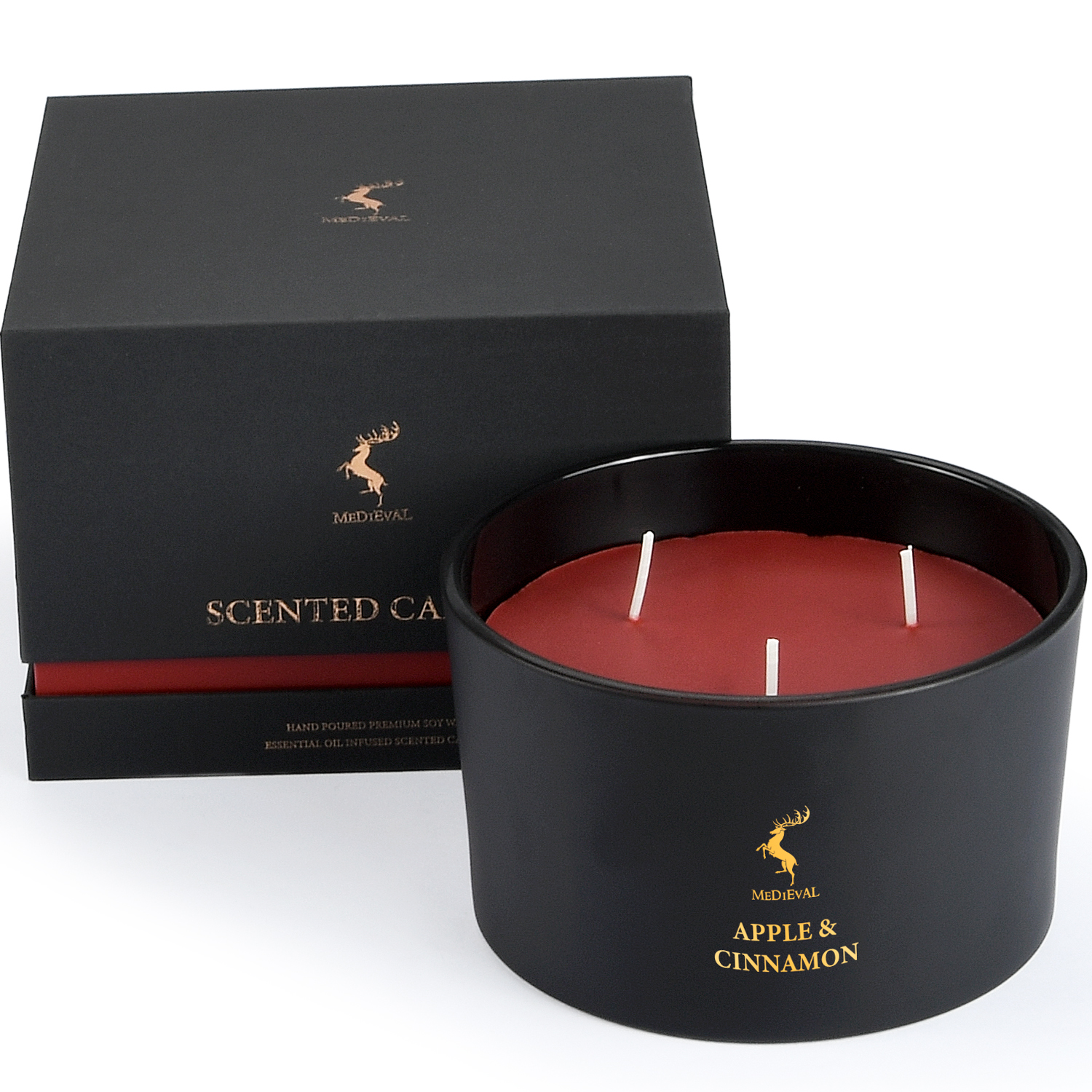 Fragrance Oil Natural Organic Soy Wax Scented Candle with Box