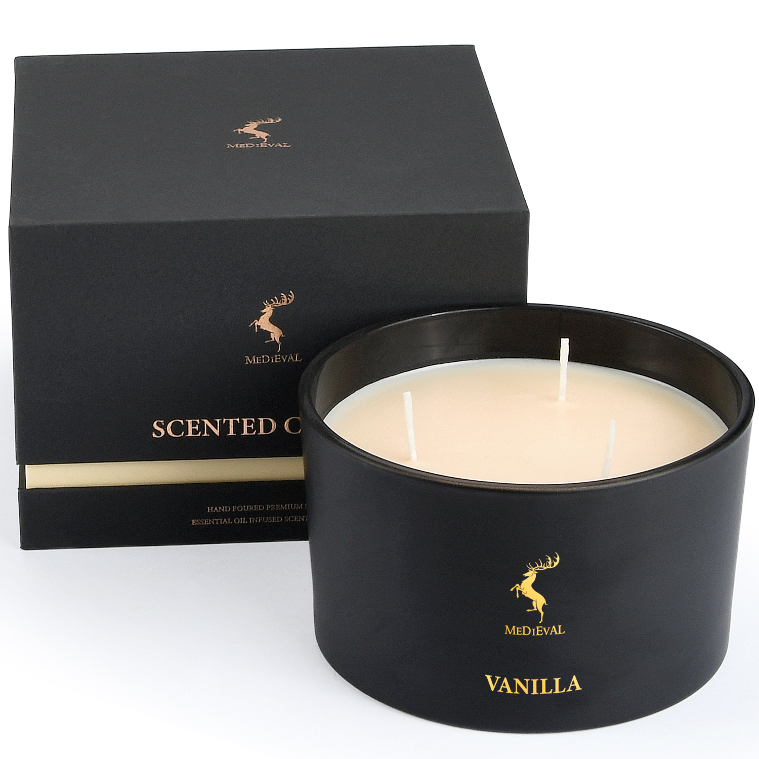 Fragrance Oil Natural Organic Soy Wax Scented Candle with Box