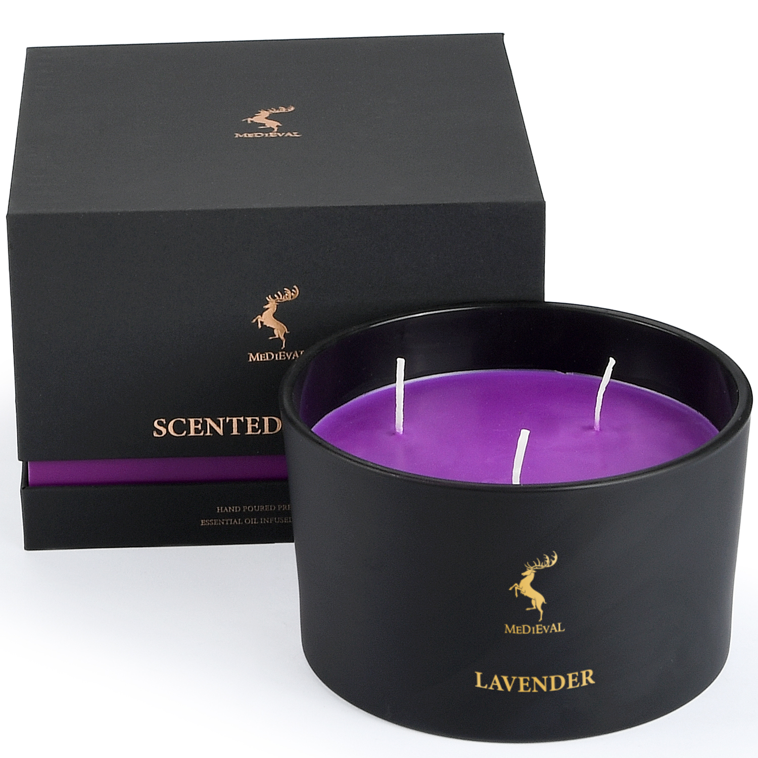 Fragrance Oil Natural Organic Soy Wax Scented Candle with Box
