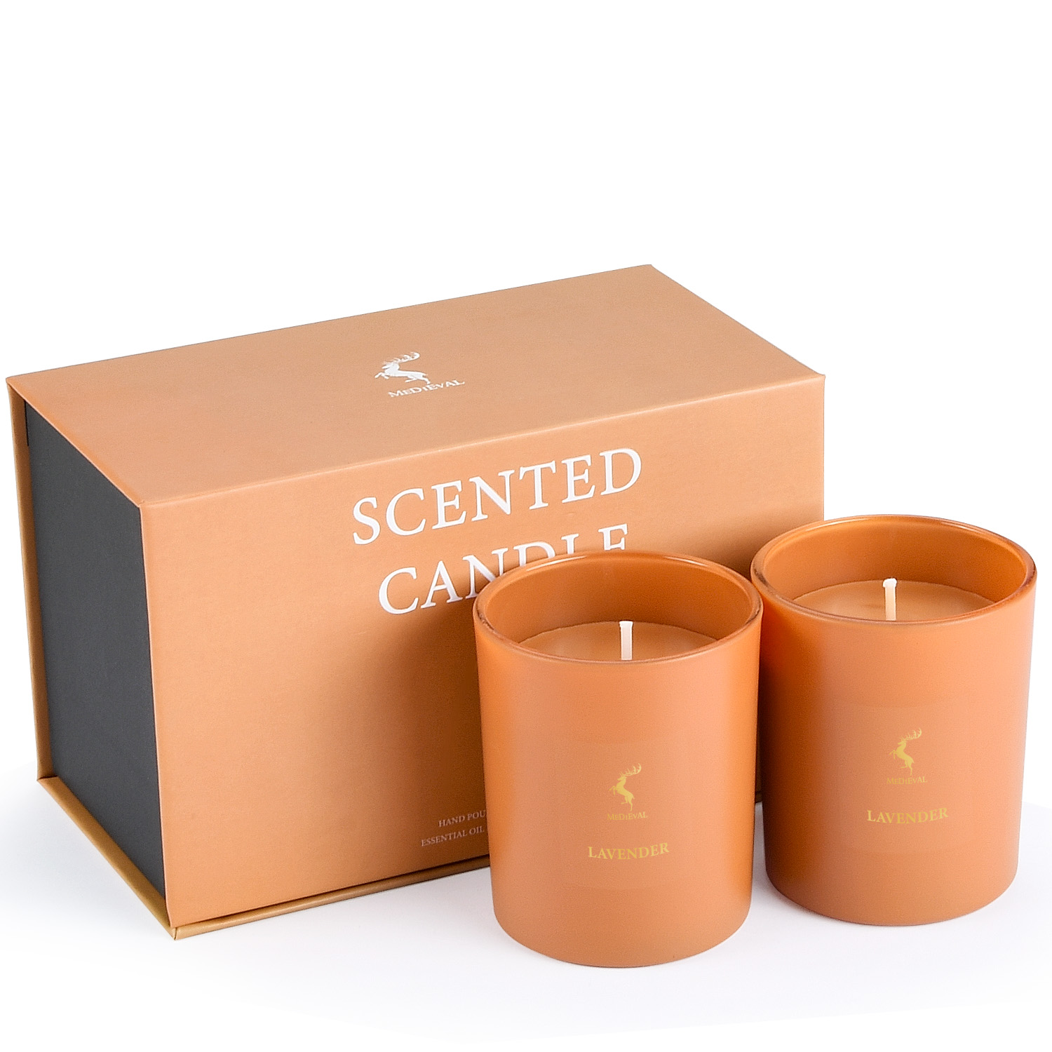 Scented Candles Gift Set Box Hot Sale Handmade Glass Scented Candle