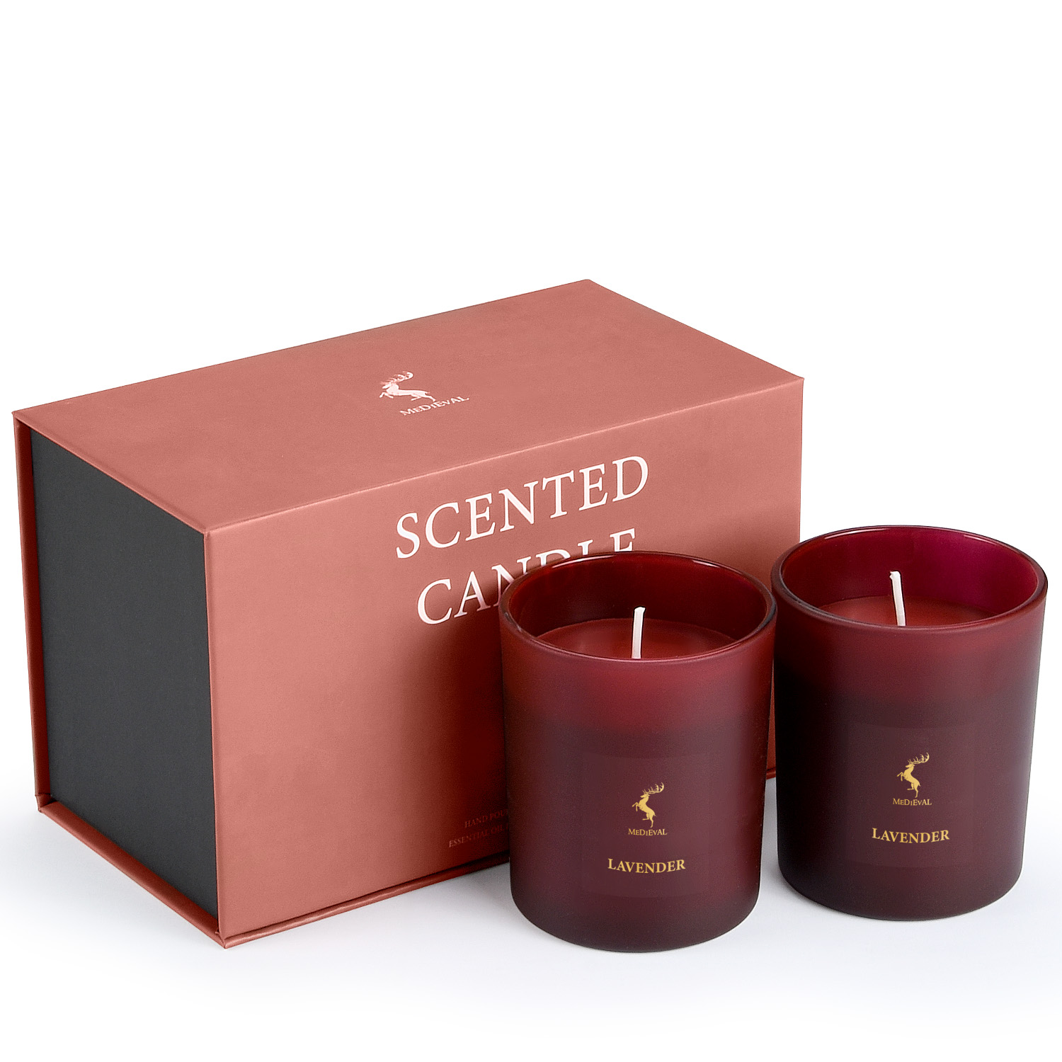 Scented Candles Gift Set Box Hot Sale Handmade Glass Scented Candle