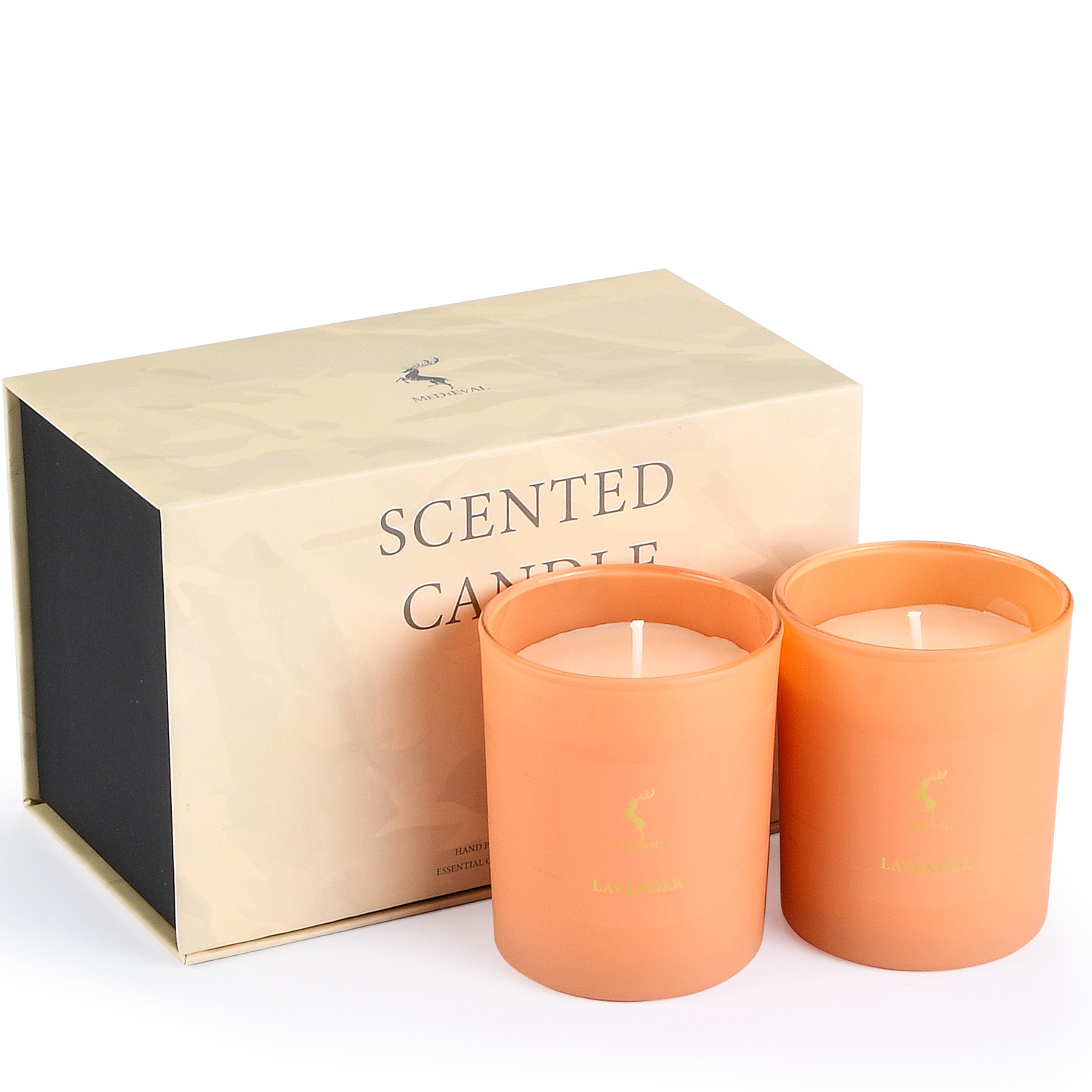 Scented Candles Gift Set Box Hot Sale Handmade Glass Scented Candle