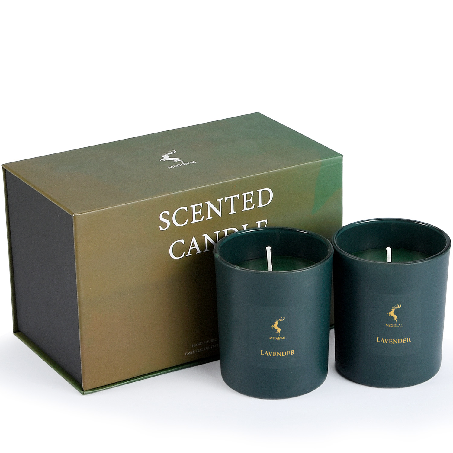 Scented Candles Gift Set Box Hot Sale Handmade Glass Scented Candle