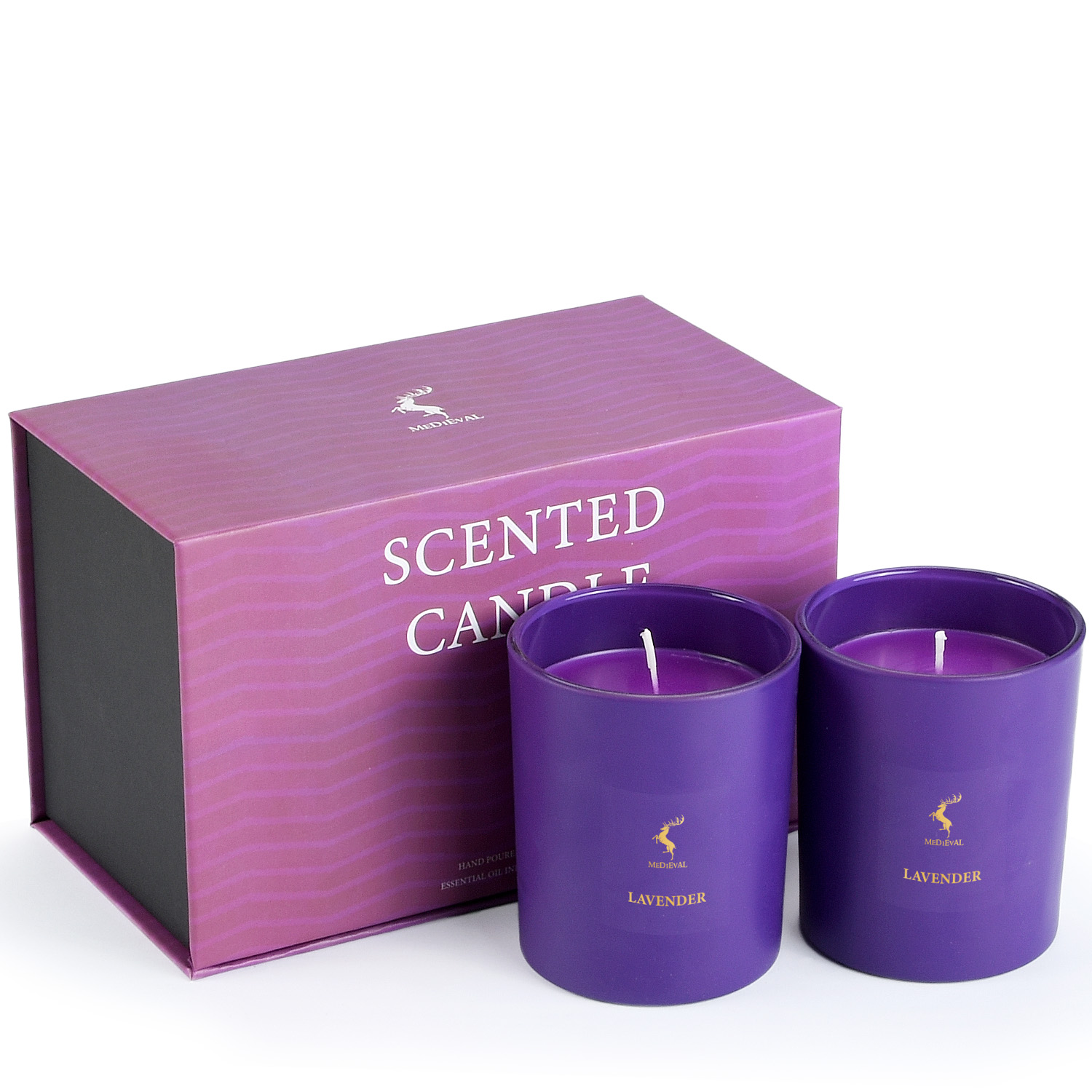 Scented Candles Gift Set Box Hot Sale Handmade Glass Scented Candle