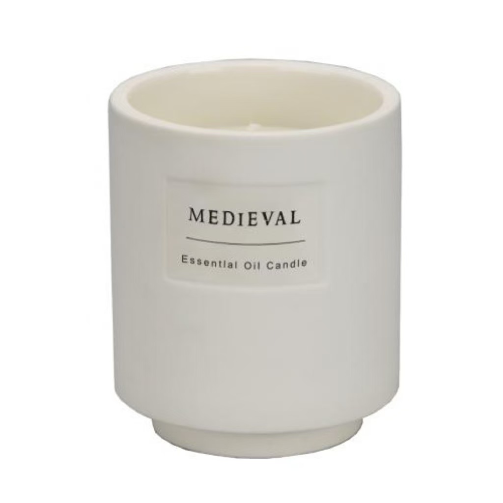 Customized Logo Ceramic Scented Candle with Packaging Box
