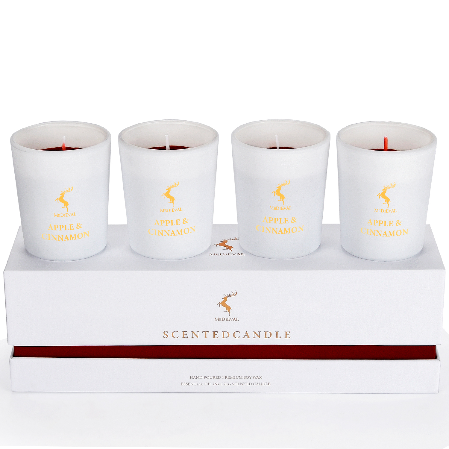 Luxury Custom Gifts White Jar Scented Candles for Women