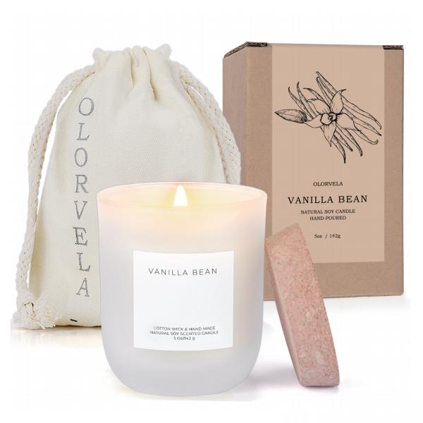 Luxury Natural Pure Soy Wax Scented Candles with Custom Logo