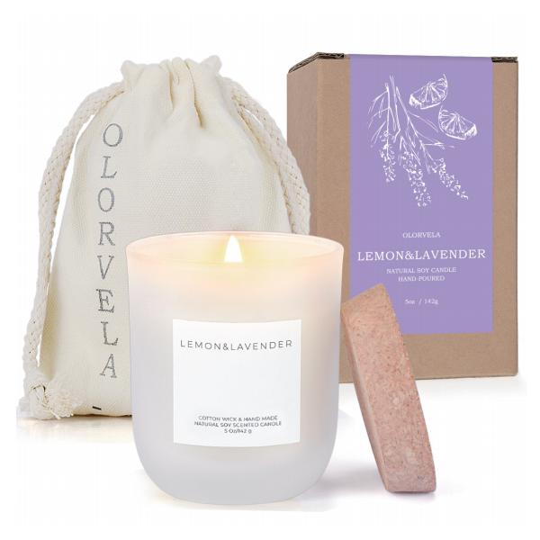 Luxury Natural Pure Soy Wax Scented Candles with Custom Logo