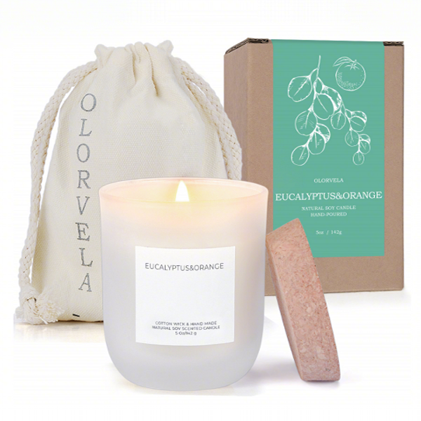 Luxury Natural Pure Soy Wax Scented Candles with Custom Logo