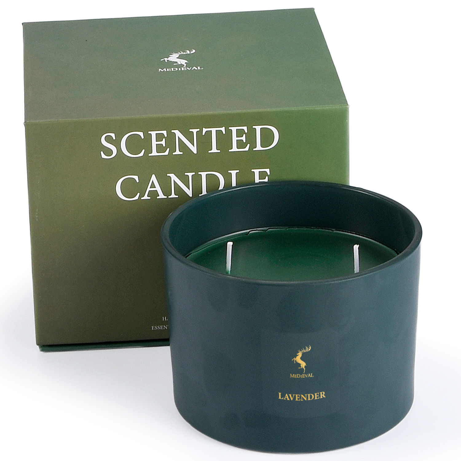 Luxury Personalized Soy Wax Scented Candles in Glass
