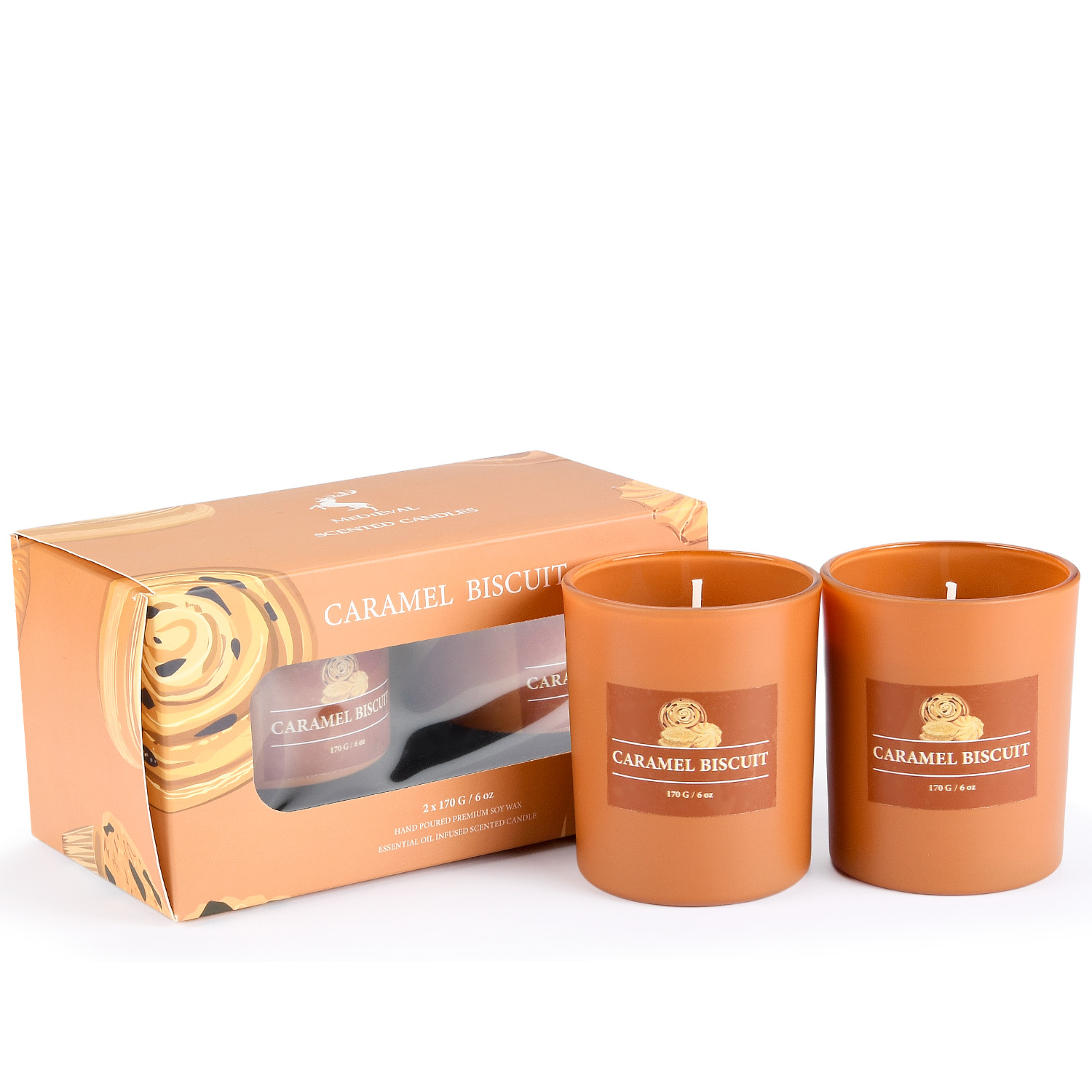 OEM Private Label Custom Scented Candles Gift Set with Box