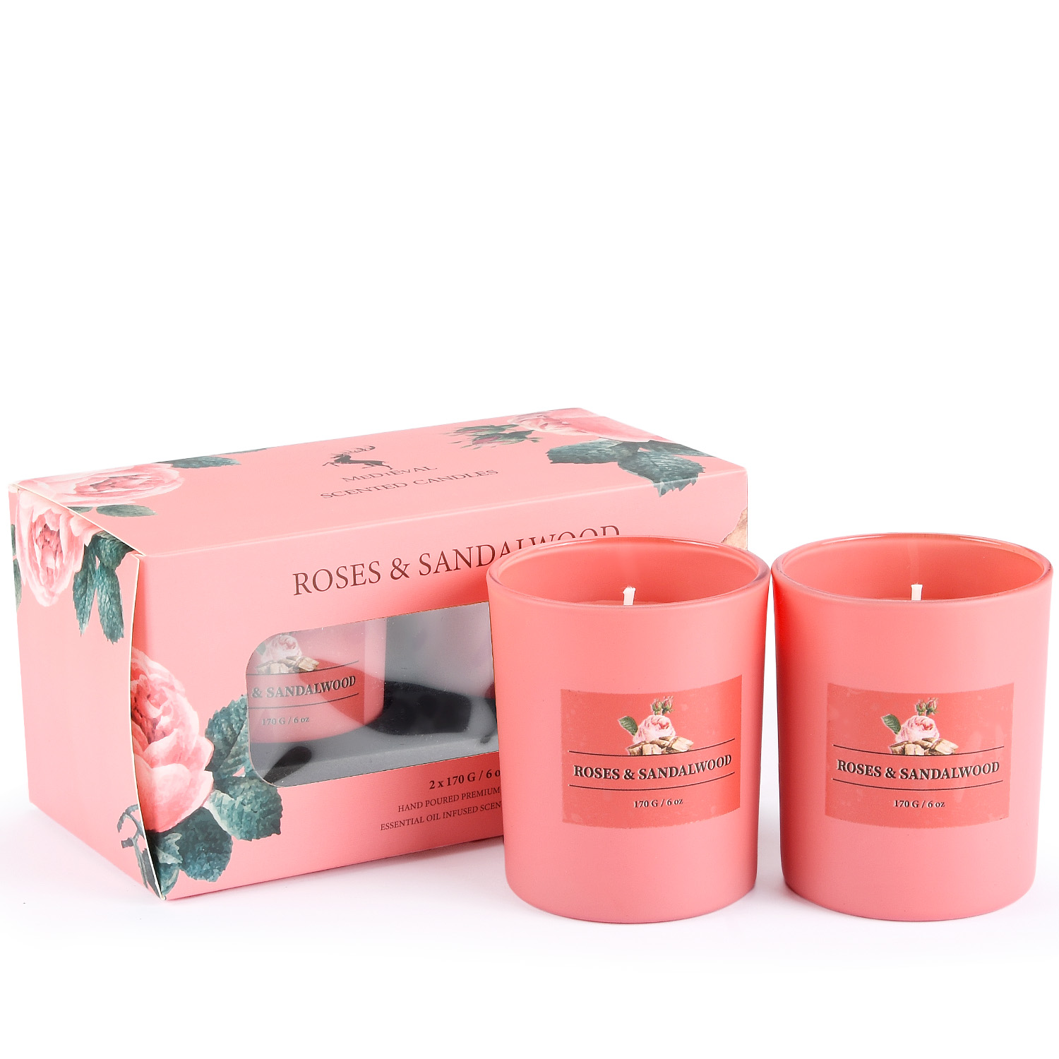OEM Private Label Custom Scented Candles Gift Set with Box