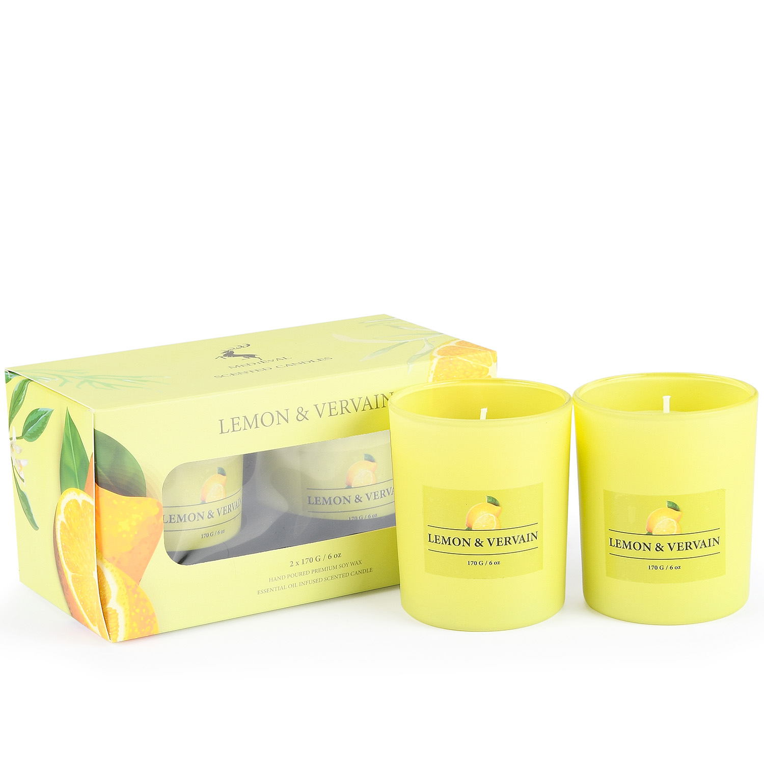 OEM Private Label Custom Scented Candles Gift Set with Box