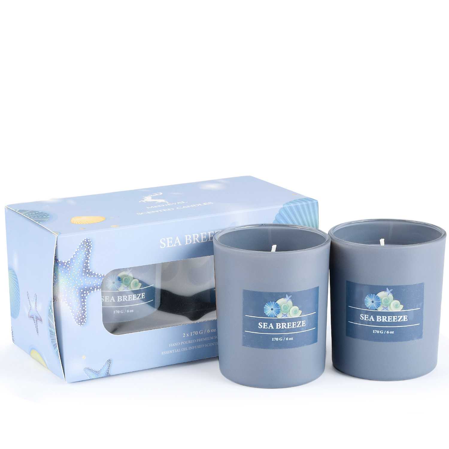 OEM Private Label Custom Scented Candles Gift Set with Box