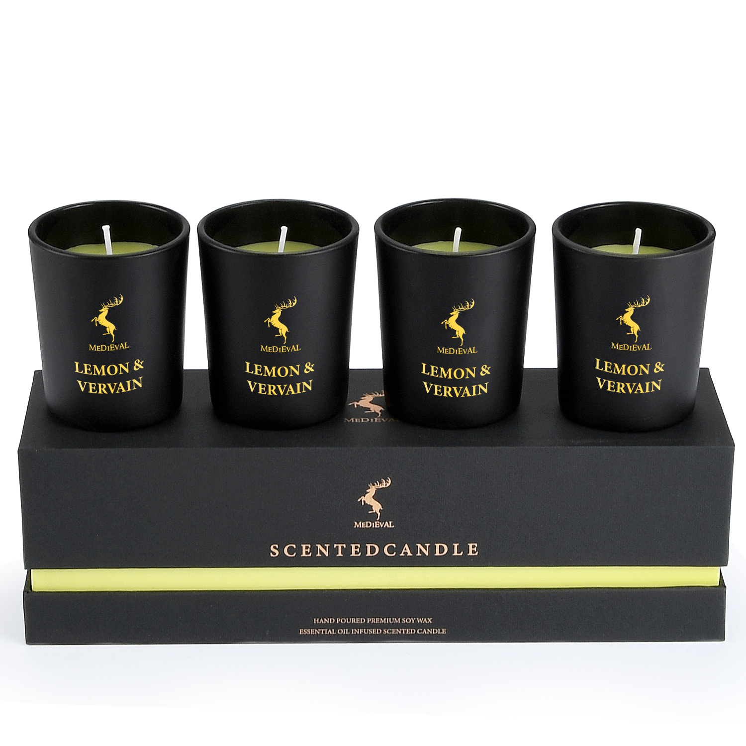 Personalized Custom Glass Jar Wedding Party Soy Wax Scented Candles