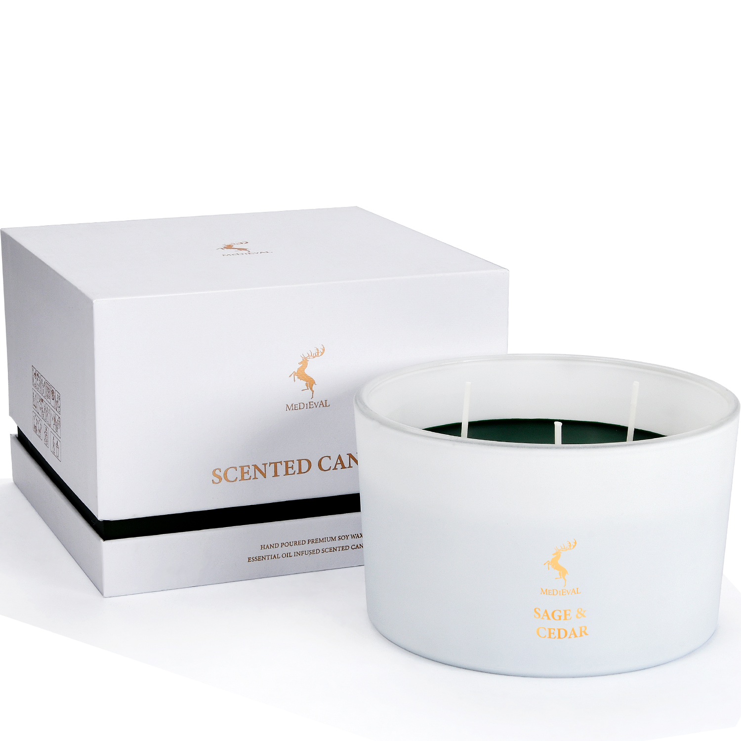 Premium Quality Luxury Handmade Soy Wax Scented Candle Set