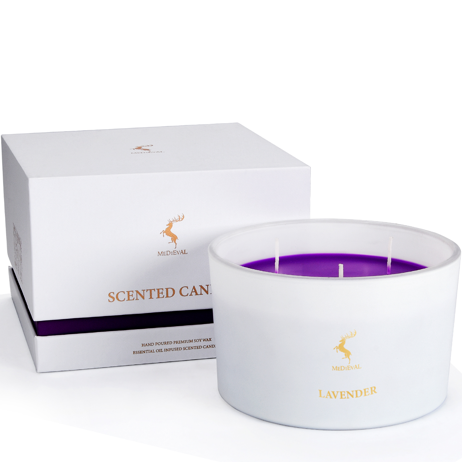 Premium Quality Luxury Handmade Soy Wax Scented Candle Set