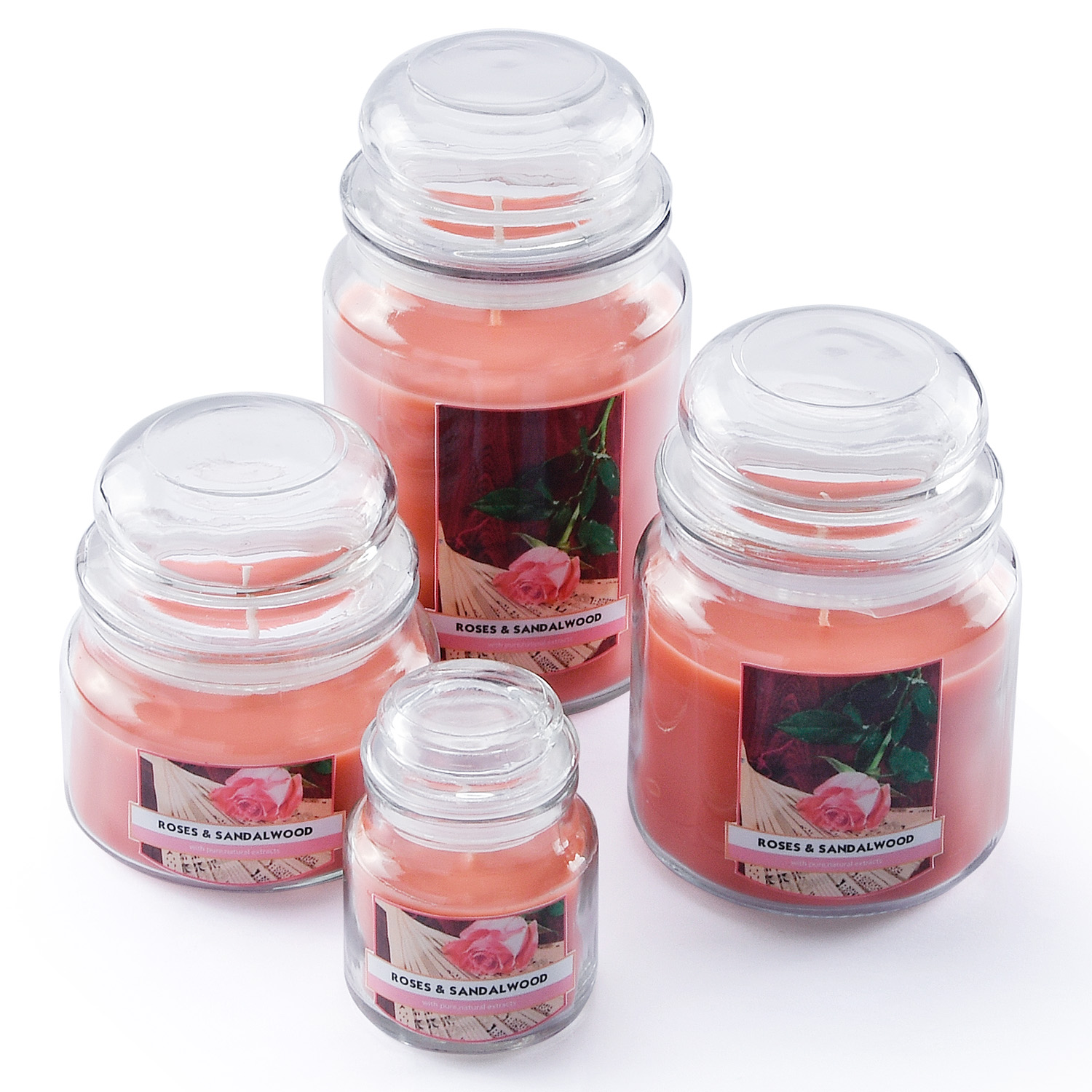Wholesale Glass Jar Yankee Candle with Lid