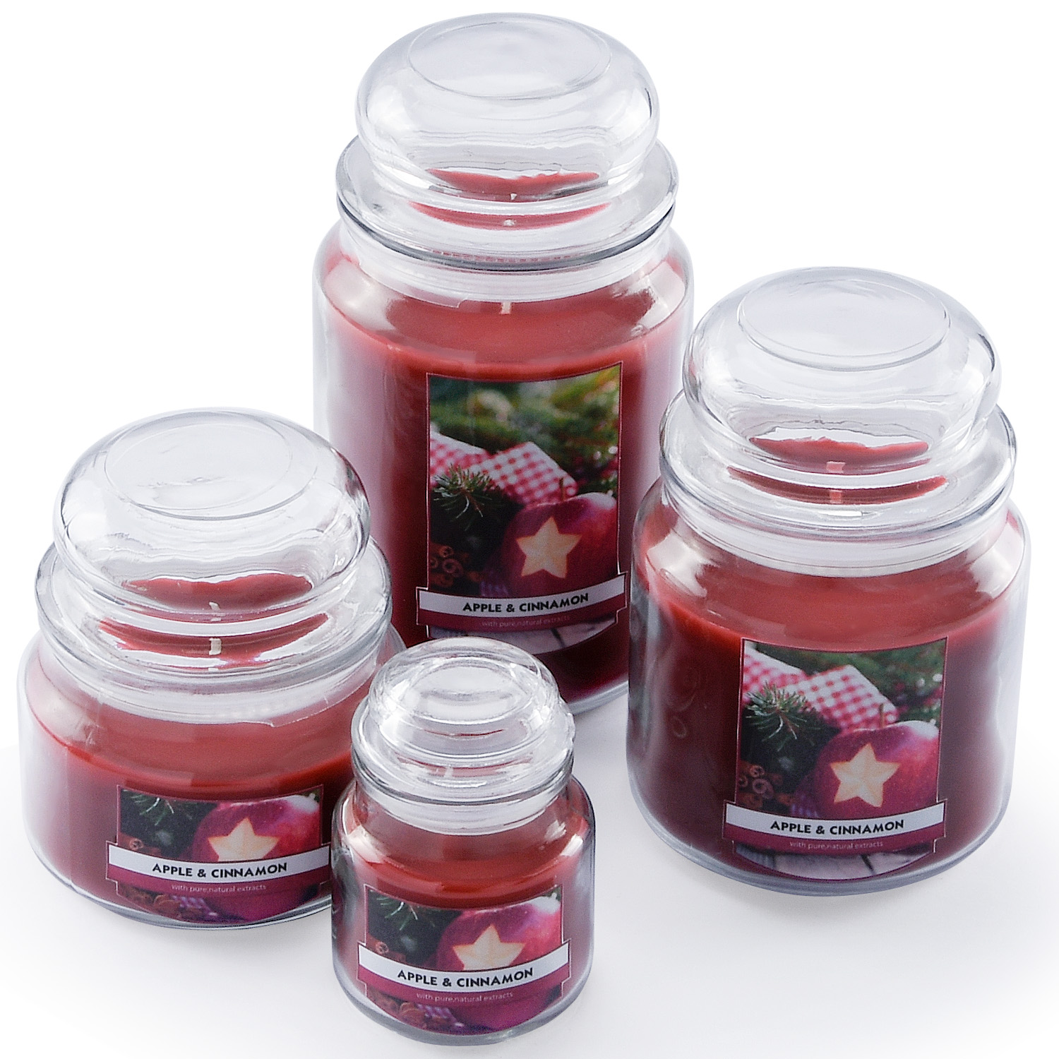 Wholesale Glass Jar Yankee Candle with Lid