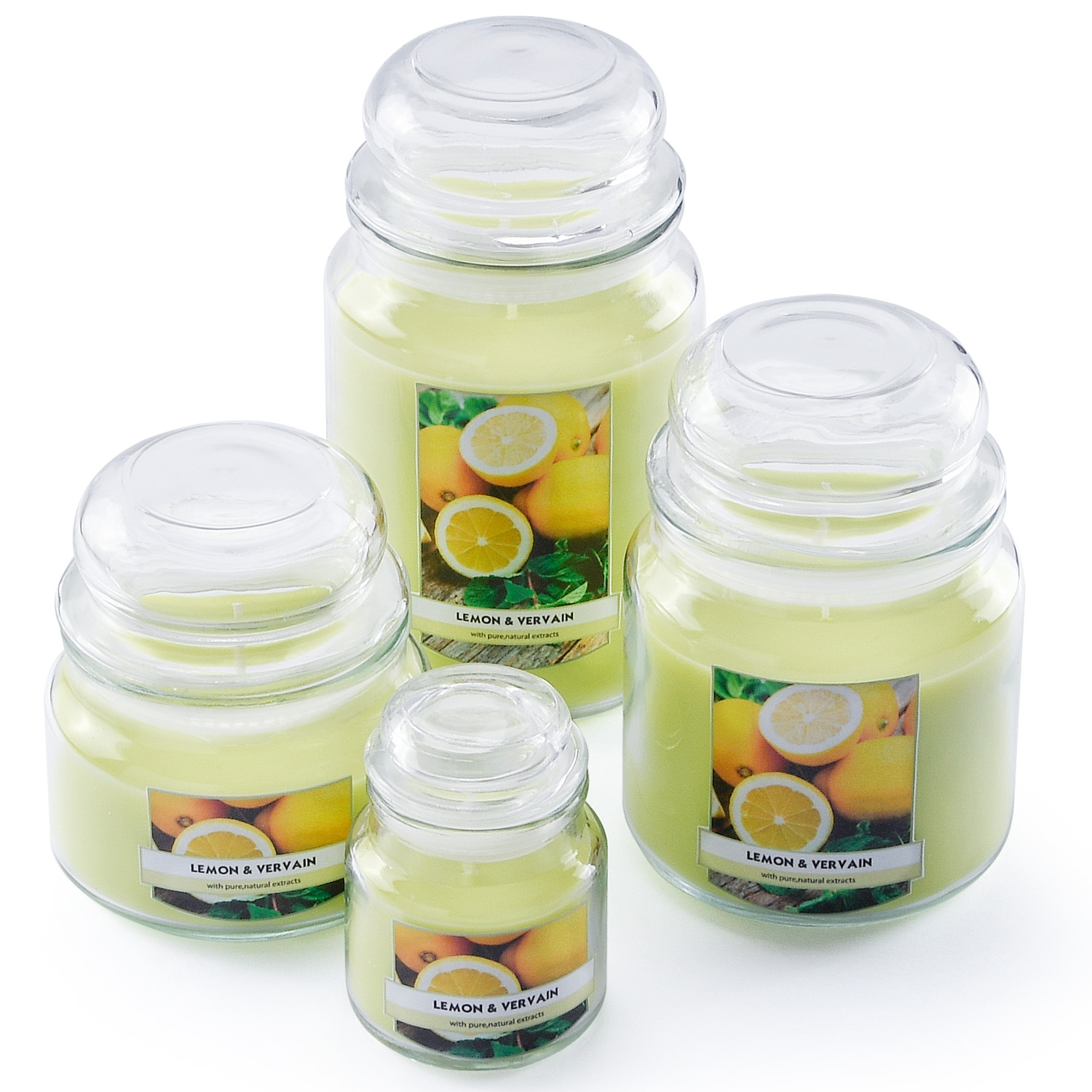 Wholesale Glass Jar Yankee Candle with Lid