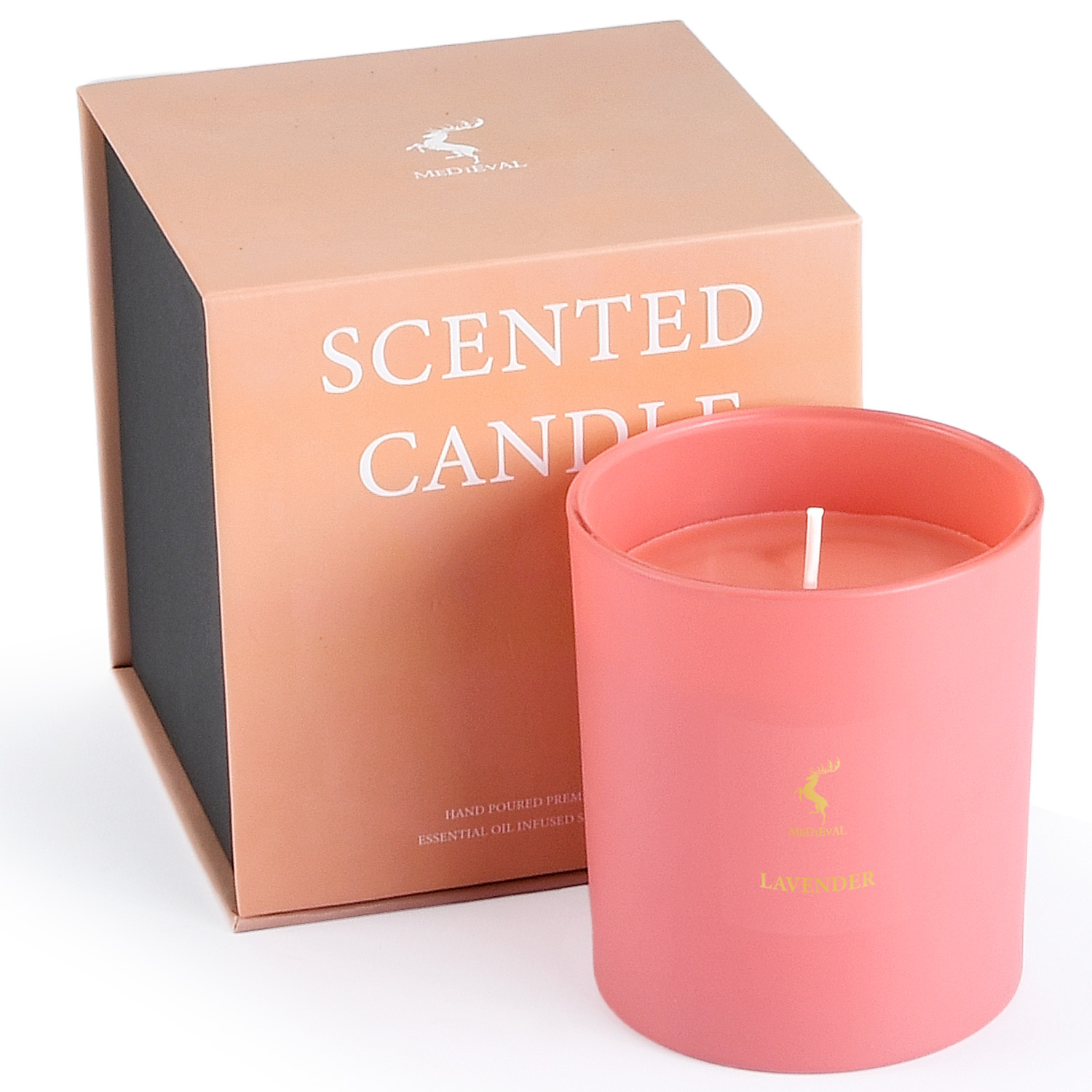 Wholesale Natural Scented Candle with Customizable Logo