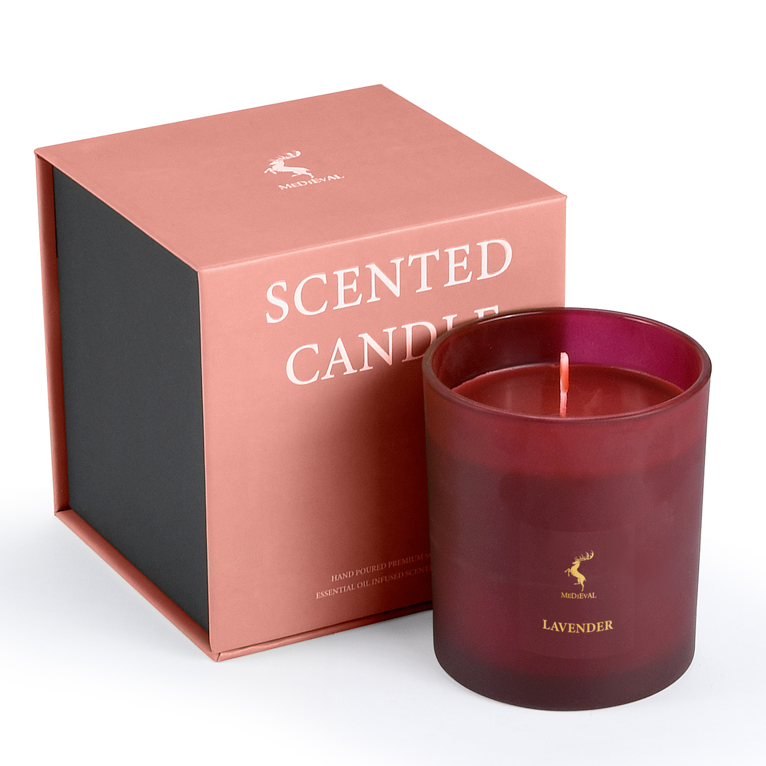 Wholesale Natural Scented Candle with Customizable Logo
