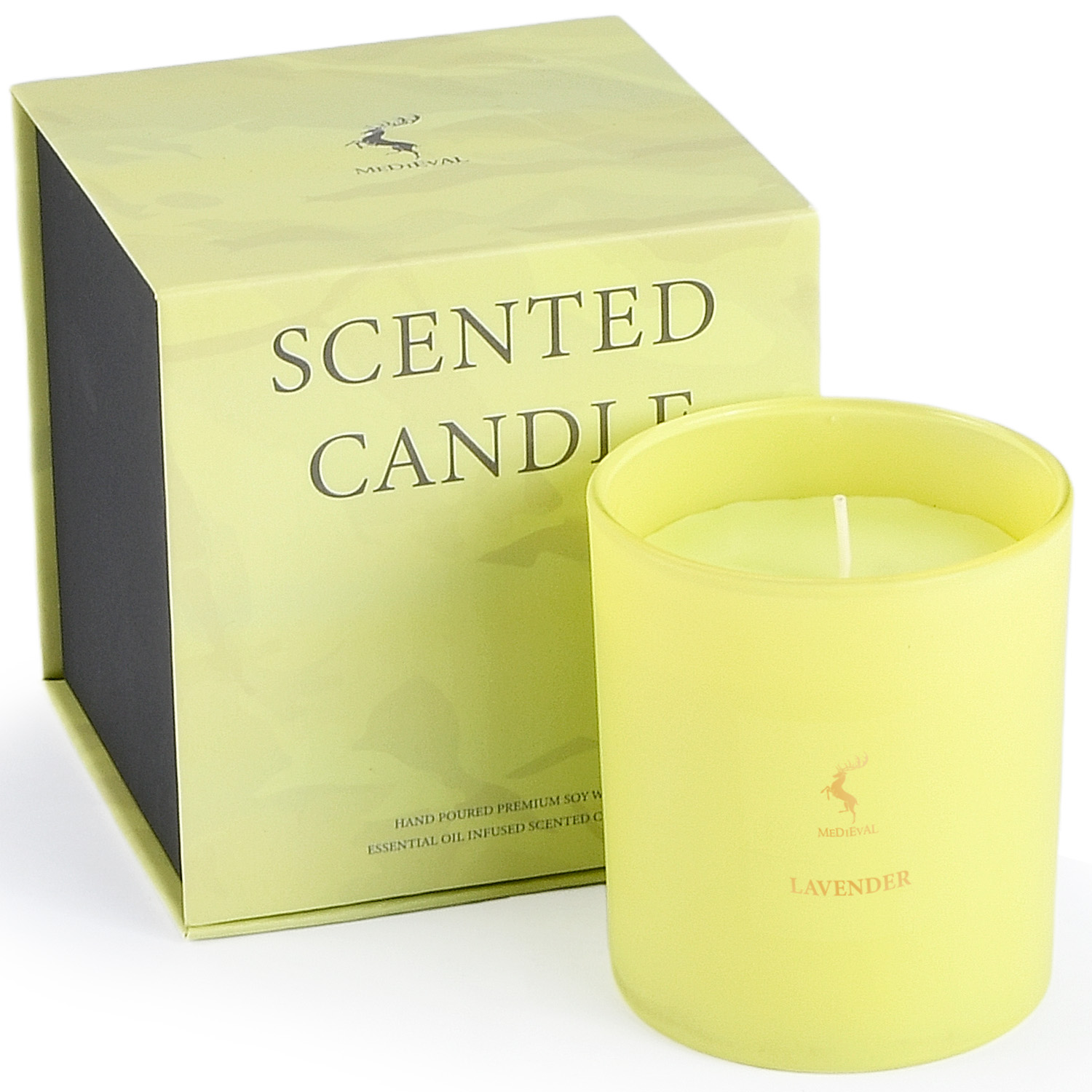 Wholesale Natural Scented Candle with Customizable Logo