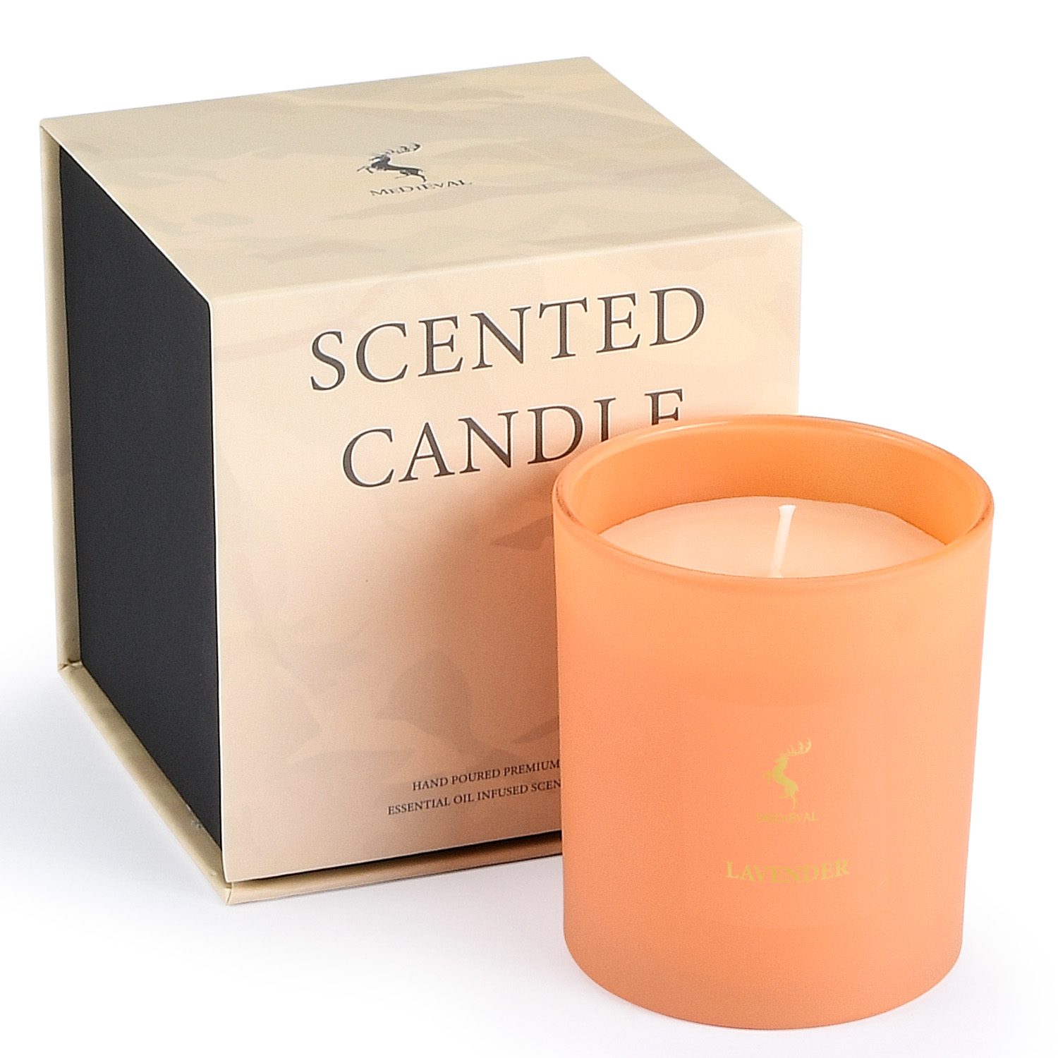 Wholesale Natural Scented Candle with Customizable Logo