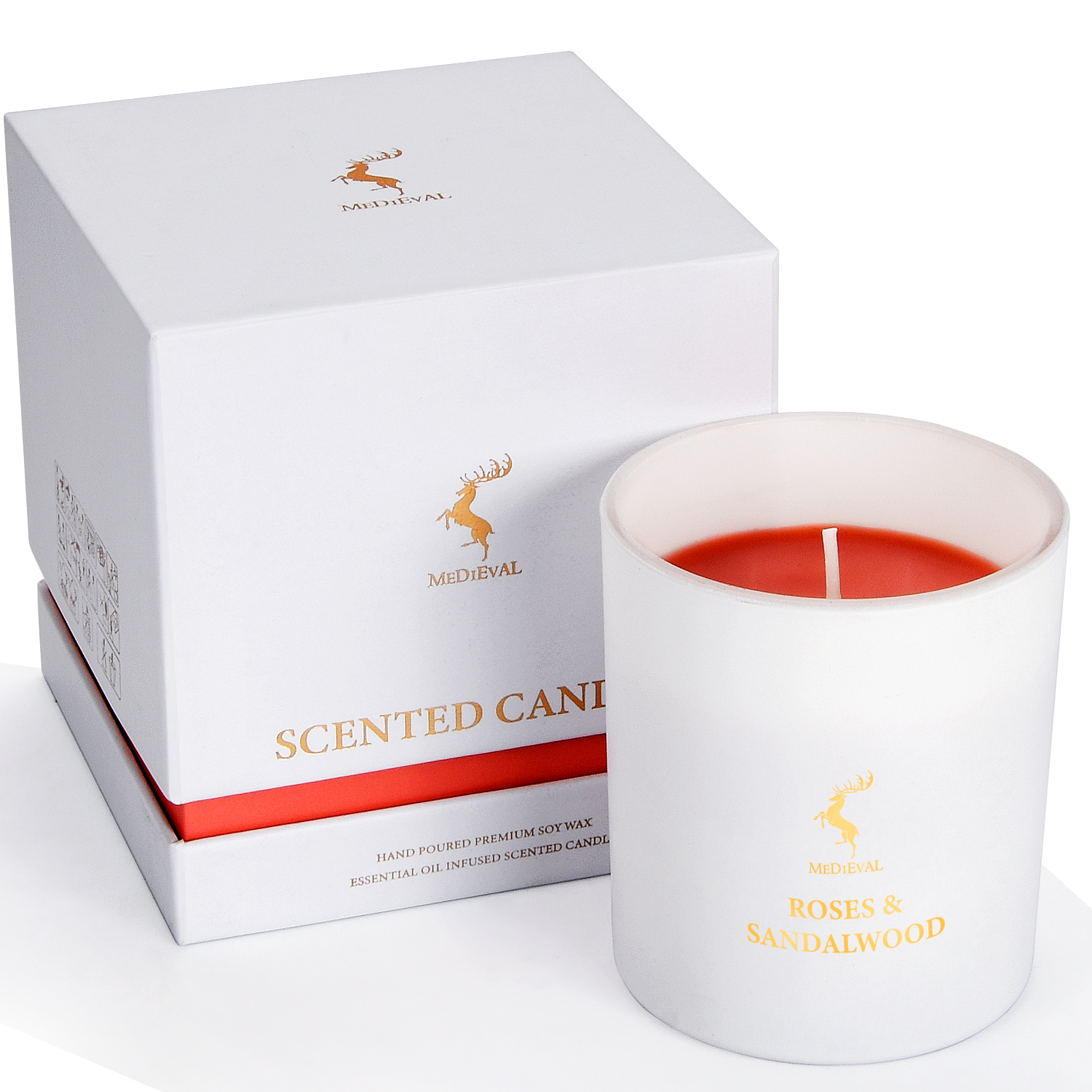 Personalised Aromatic Candle Soy Wax Scented Candles with Logo