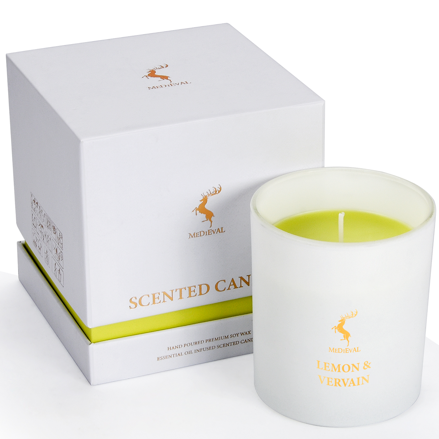 Personalised Aromatic Candle Soy Wax Scented Candles with Logo