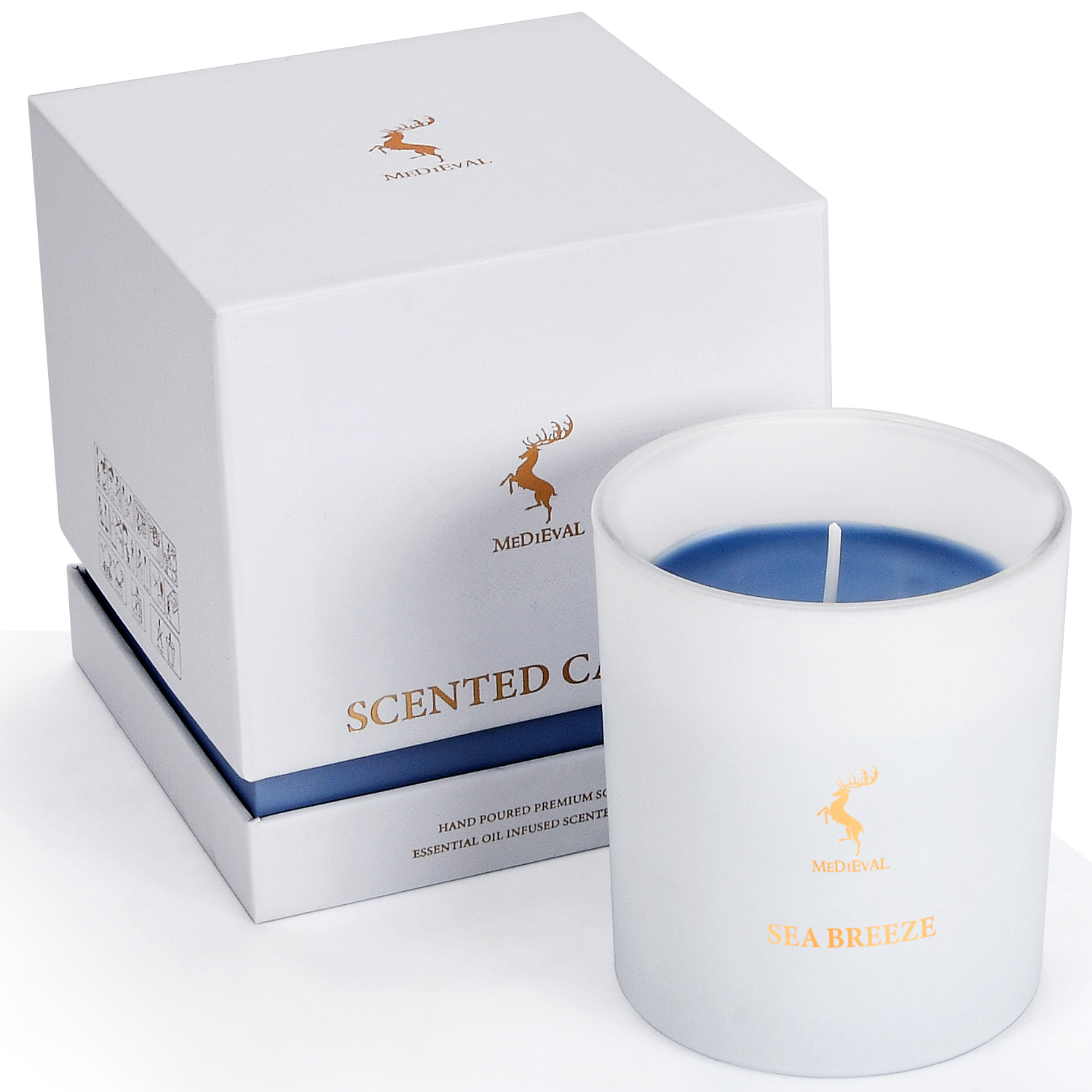 Personalised Aromatic Candle Soy Wax Scented Candles with Logo