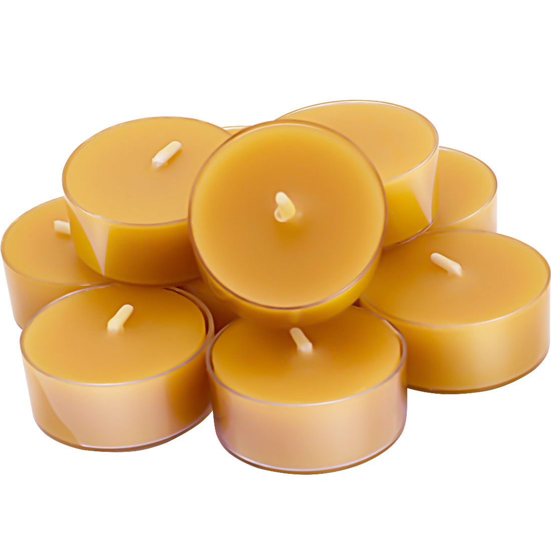 Custom Beeswax Tealight Candles with Box