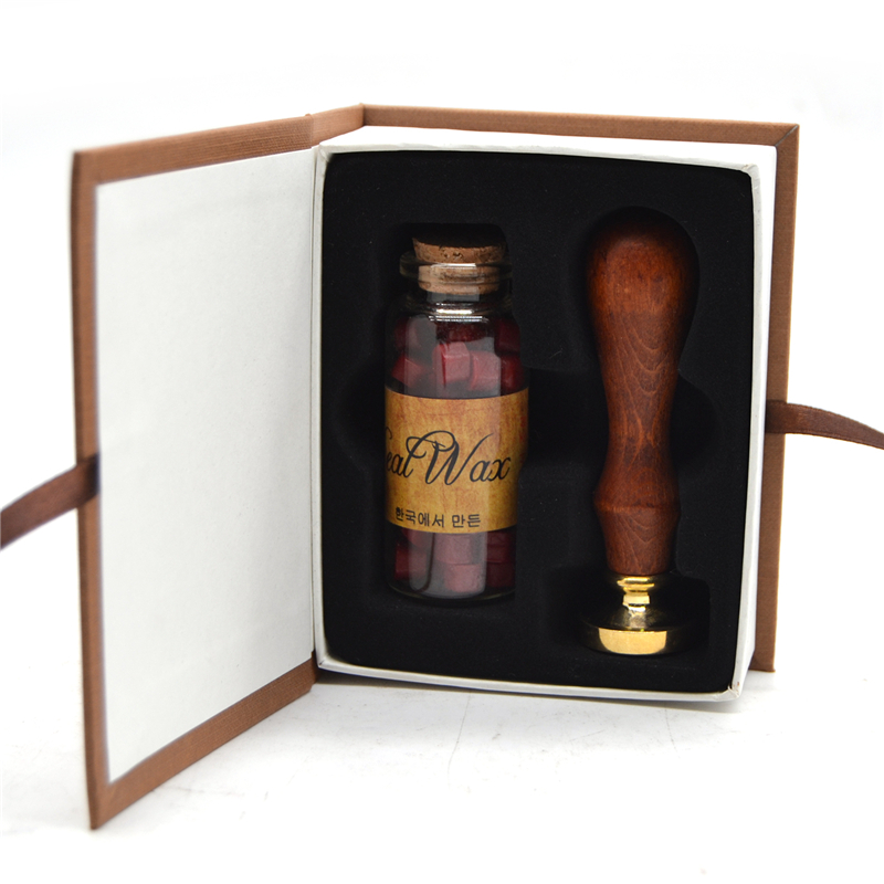 Custom Gift Box European Retro Wax Seal Stamp Set