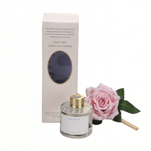 Custom Logo Reed Diffuser with Flowers