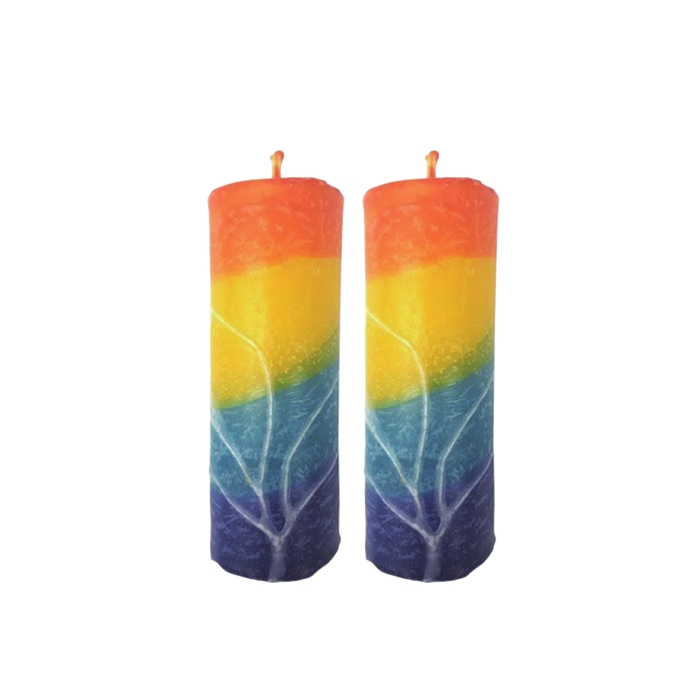 Decorative Handcrafted Beeswax Pillar Candle