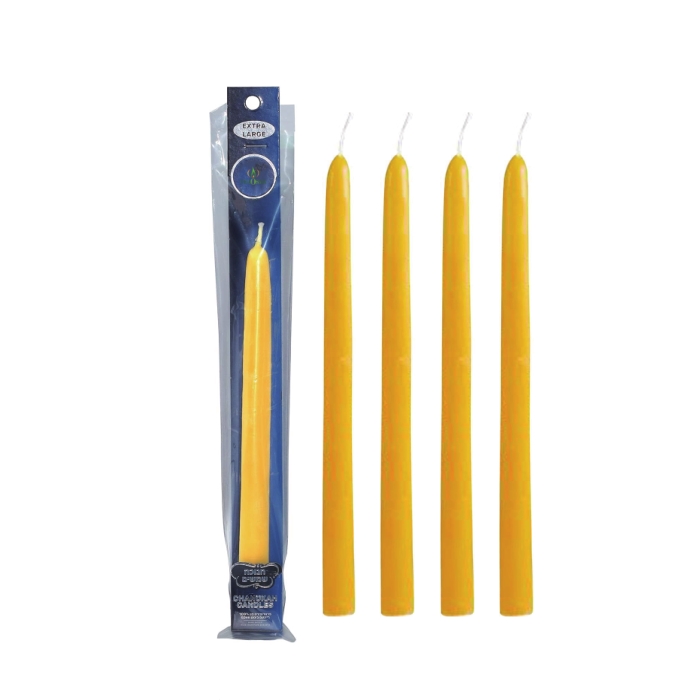 Hot Sale Smokeless Beeswax Taper Candles
