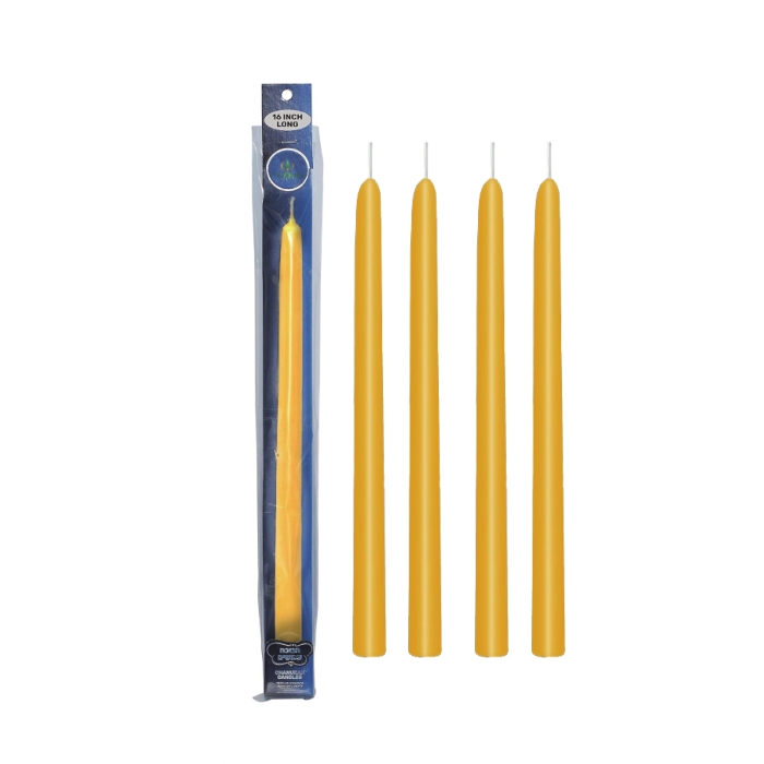 Hot Sale Smokeless Beeswax Taper Candles
