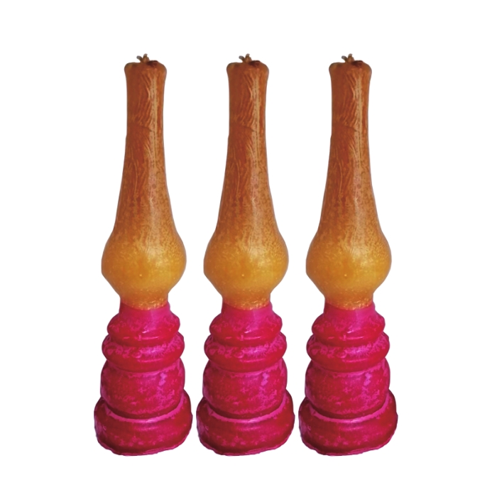 New Design Galilee Style Handmade Beeswax Candle