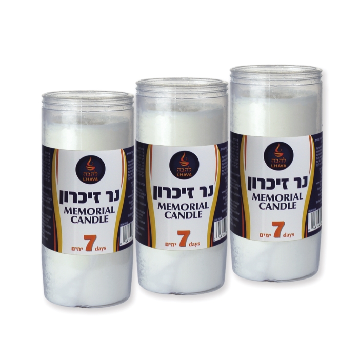 Wholesale Eco friendly 7 Days Glass Candles