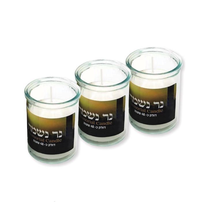 Wholesale 24 Hours 48 Hours Glass Jar Memorial Candles