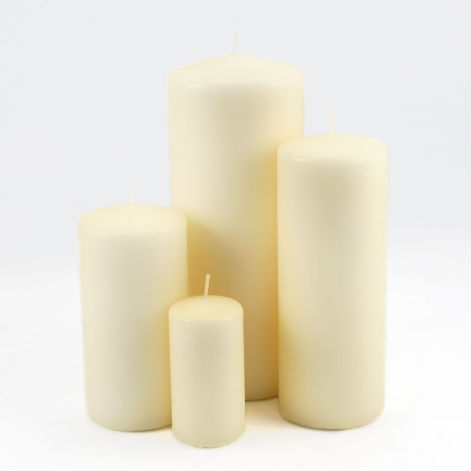 Wholesale Home Decor Pressed Pillar Candle