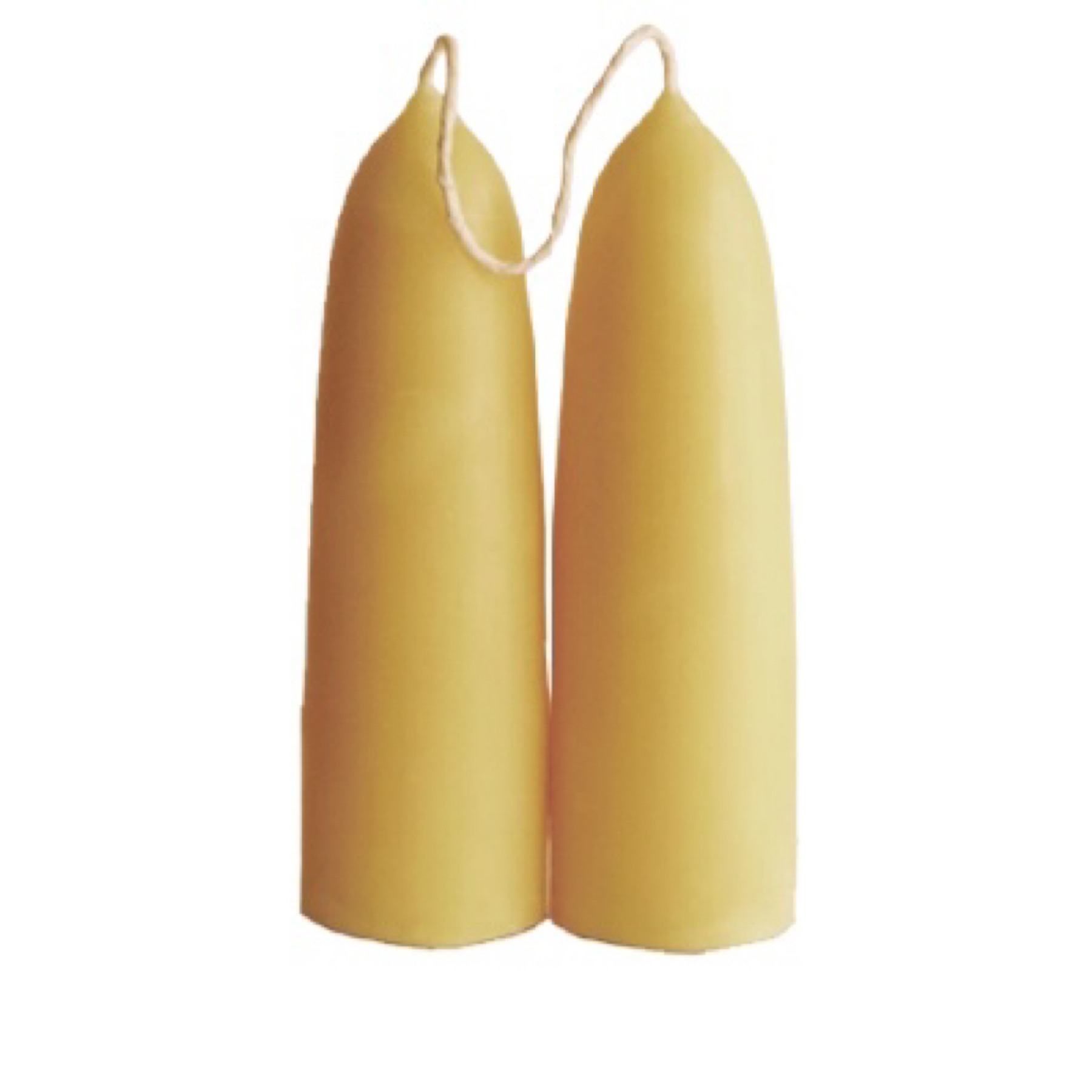 Wholesale Pure Beeswax Stubby Taper Candle